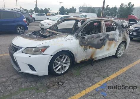 2017 Lexus Ct 200H из США, поврежденный, VIN JTHKD5BH7H2288191